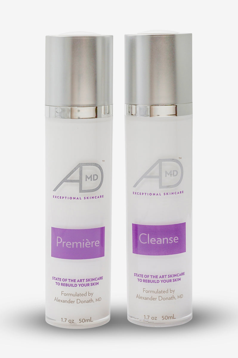 Cleanse Première Duo ADMD Skincare gentle cleanser allinone
